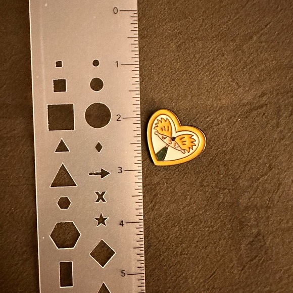 Hey Arnold lapel pins. Both pins included. - Picture 5 of 11